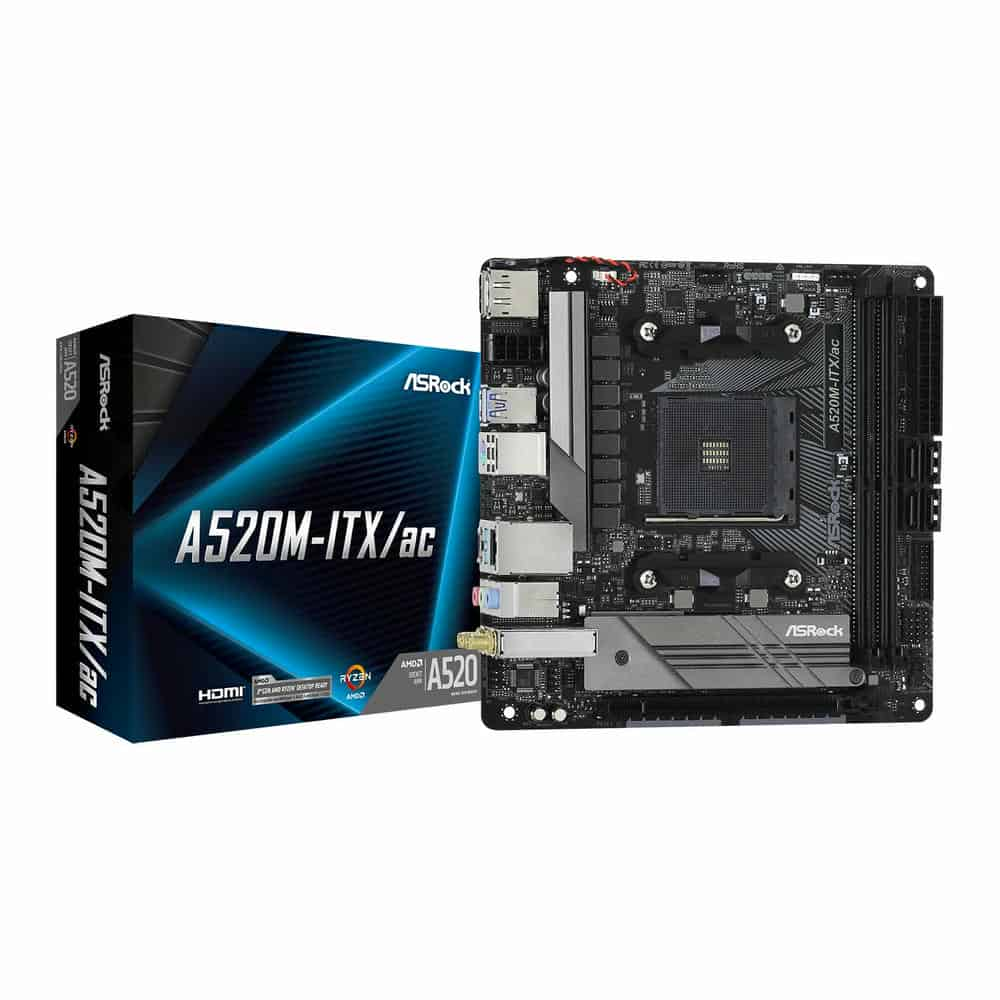 AsRock AMD A520M ITX/AC Mini-ATX Motherboard